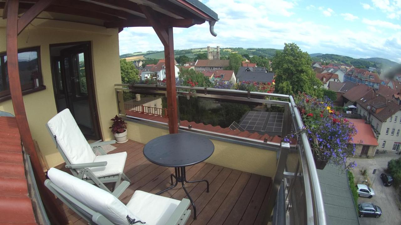 Ferienwohnung Fernblick Saalfeld Saale Extérieur photo